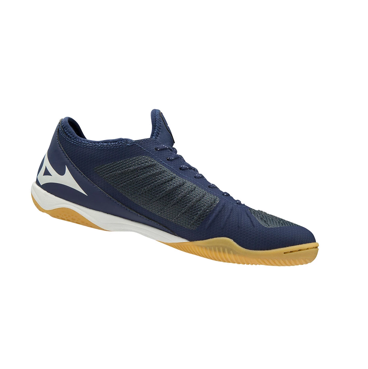 Zapatos De Fútbol Mizuno Rebula Sala Elite Indoor Hombre Blue/White | YJW870496