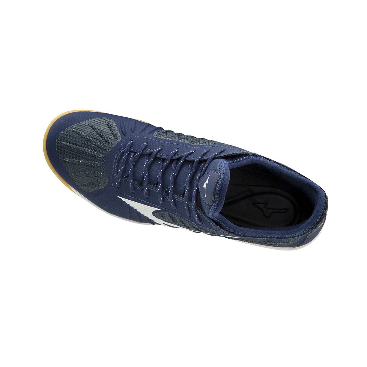 Zapatos De Fútbol Mizuno Rebula Sala Elite Indoor Hombre Blue/White | YJW870496