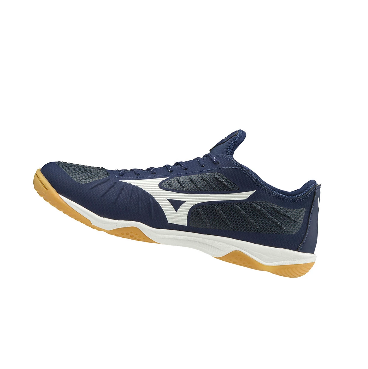 Zapatos De Fútbol Mizuno Rebula Sala Elite Indoor Hombre Blue/White | YJW870496