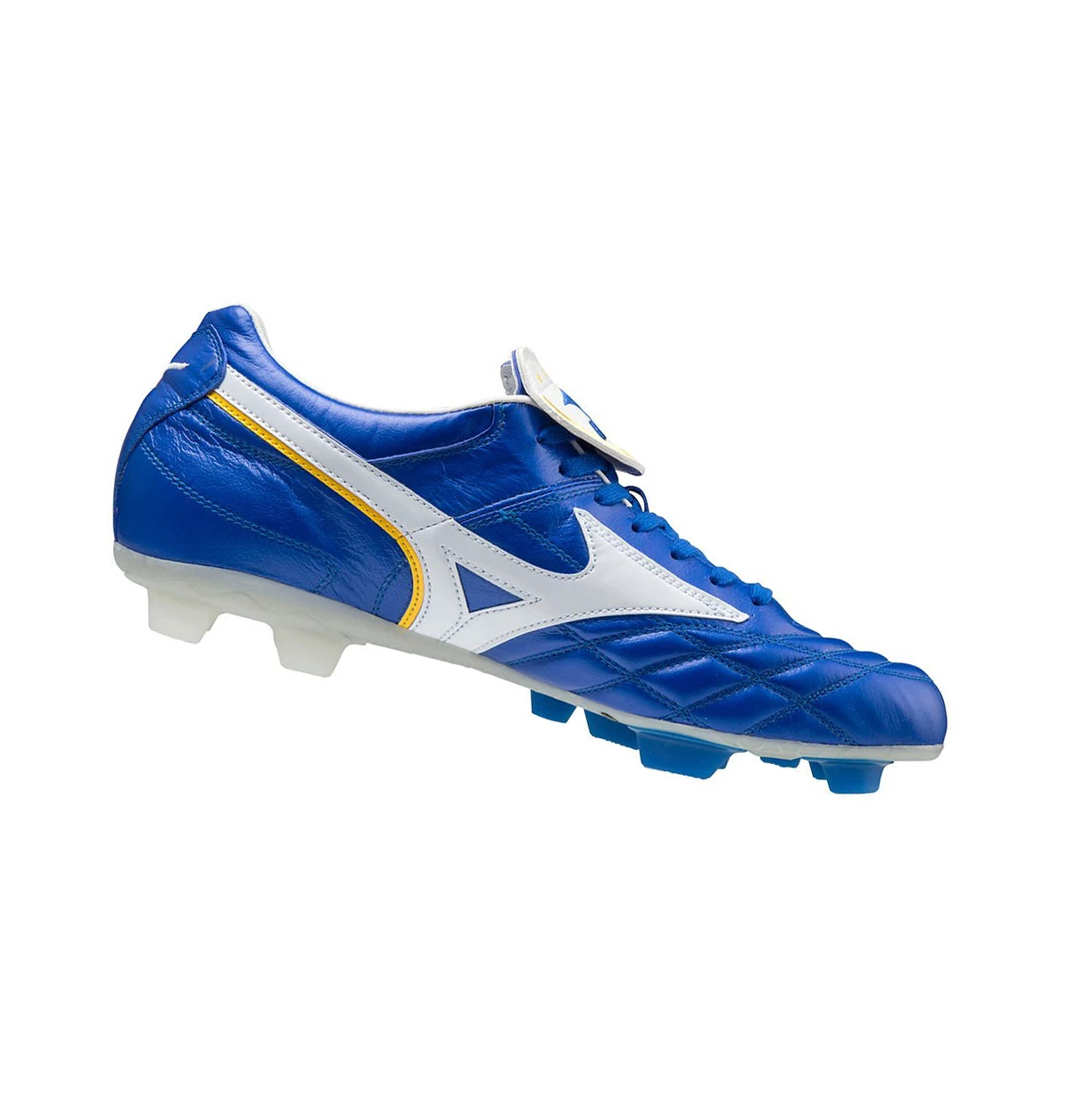 Zapatos De Fútbol Mizuno Wave Cup Legend Mujer White/Blue/Yellow | NBC394028