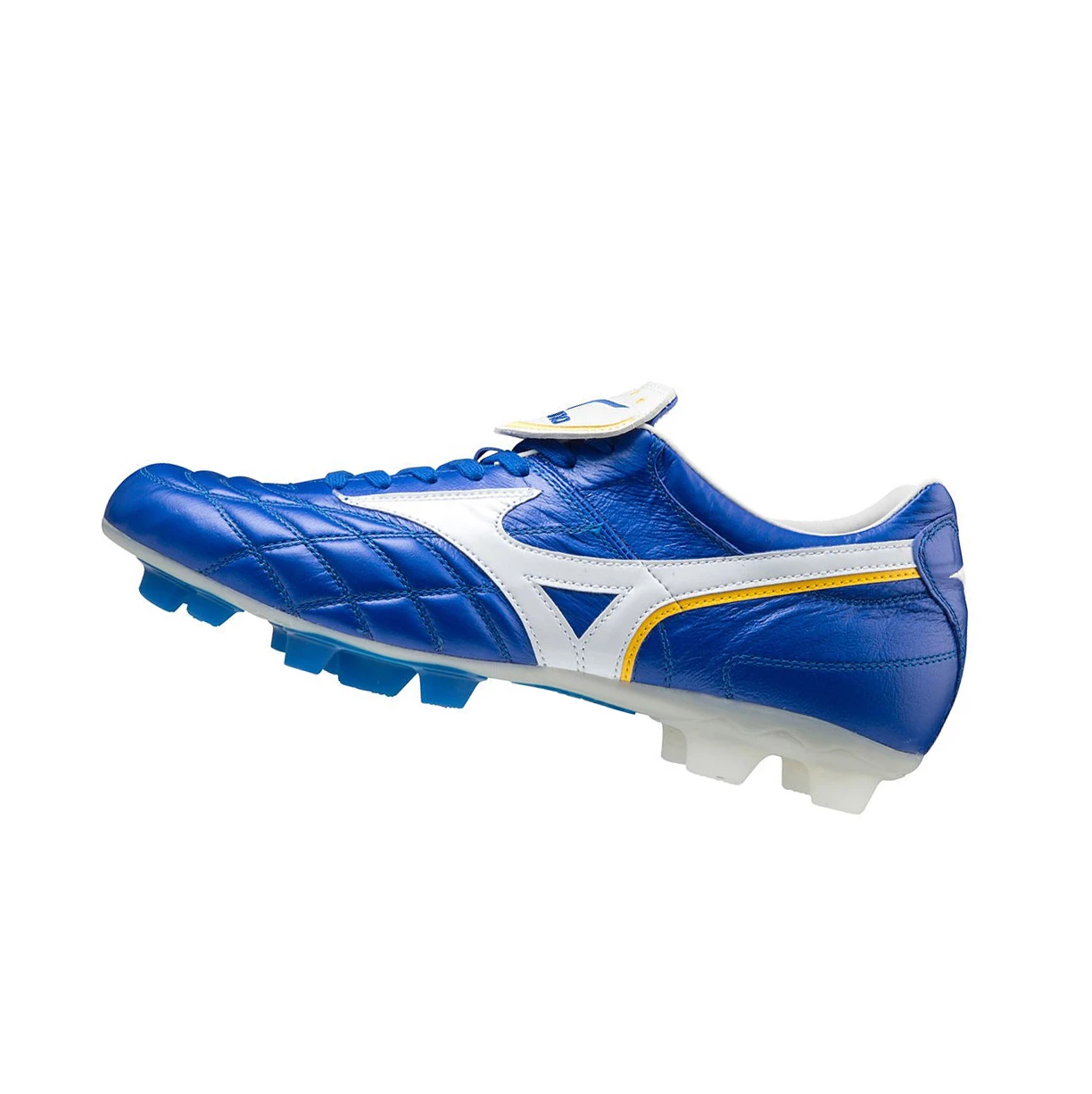 Zapatos De Fútbol Mizuno Wave Cup Legend Mujer White/Blue/Yellow | NBC394028