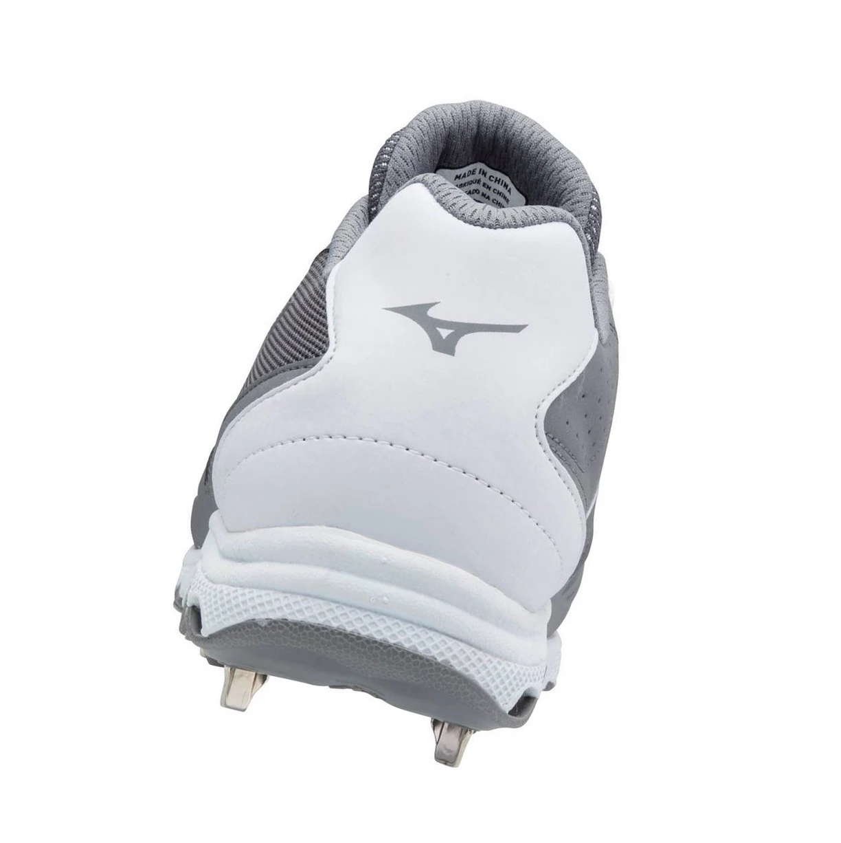 Zapatos de Softbol Mizuno 9-spike Advanced Sweep 4 Low Metal Mujer Grey/White | AZE361957