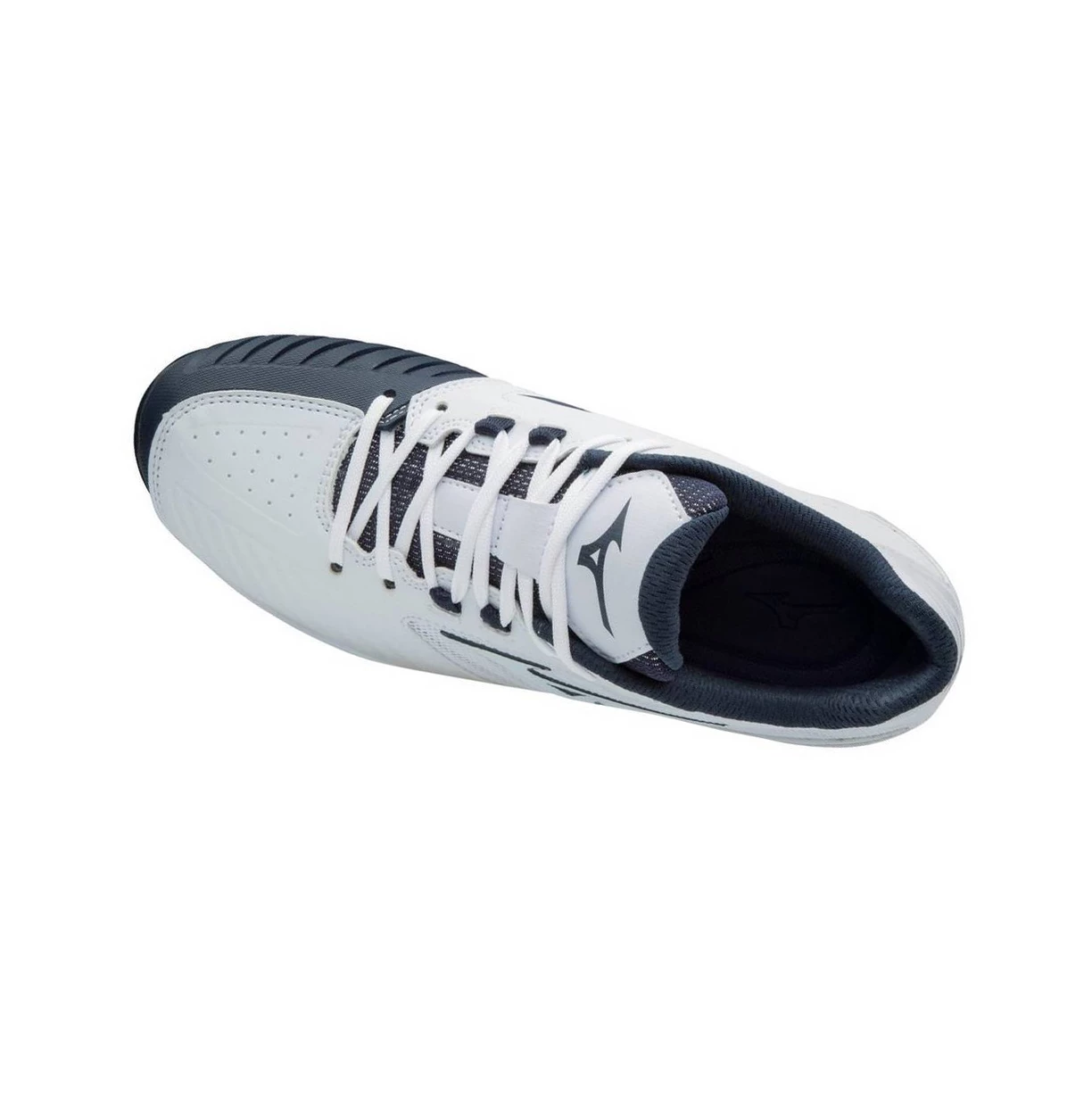 Zapatos de Softbol Mizuno 9-spike Advanced Sweep 4 Low Metal Mujer White/Navy | CMZ958617