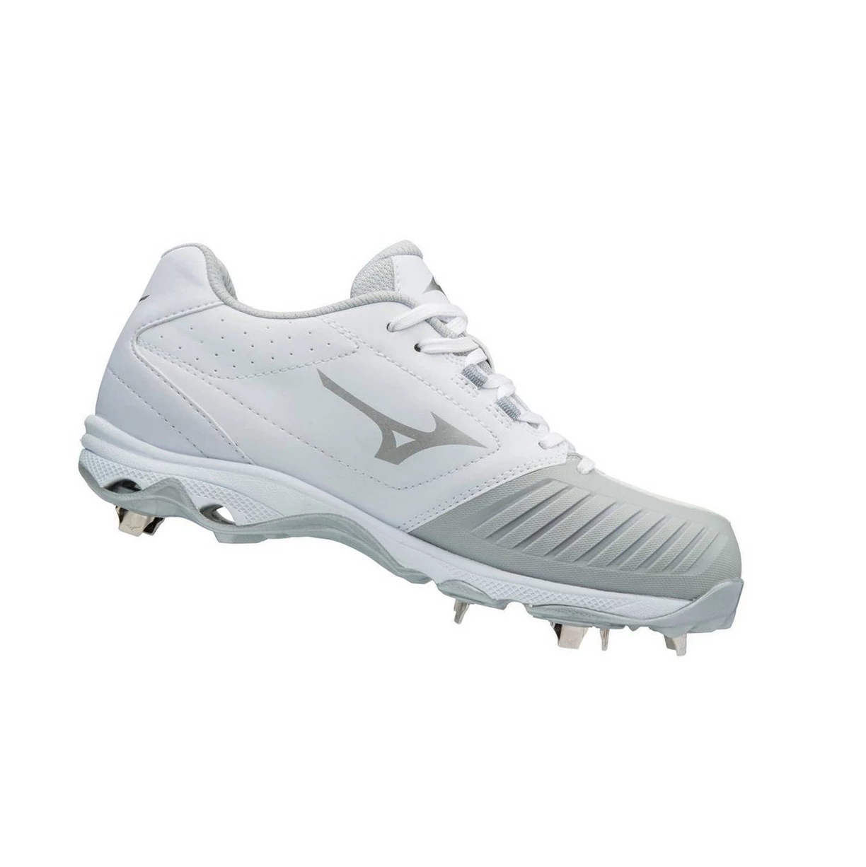 Zapatos de Softbol Mizuno 9-spike Advanced Sweep 4 Low Metal Mujer Blancas | HTI543076