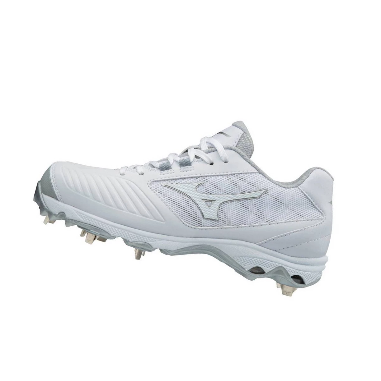 Zapatos de Softbol Mizuno 9-spike Advanced Sweep 4 Low Metal Mujer Blancas | HTI543076