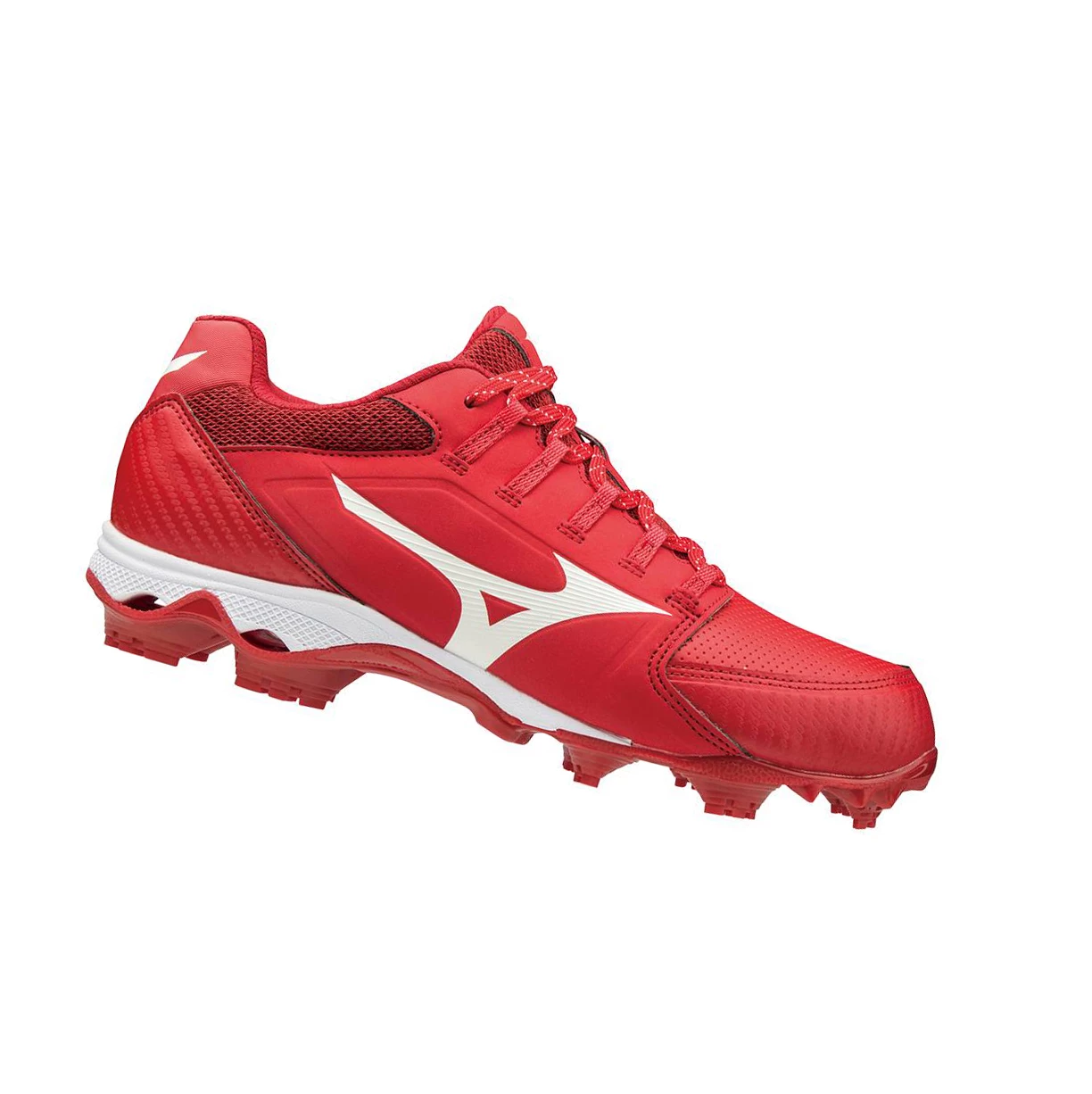 Zapatos de Softbol Mizuno 9-spike Advanced Finch Elite 4 Tpu Molded Mujer Red/White | KNL539021