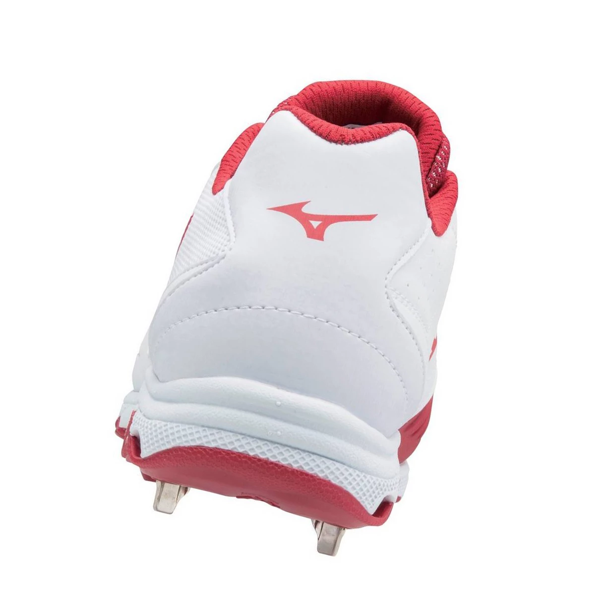 Zapatos de Softbol Mizuno 9-spike Advanced Sweep 4 Low Metal Mujer White/Red | NLE823465