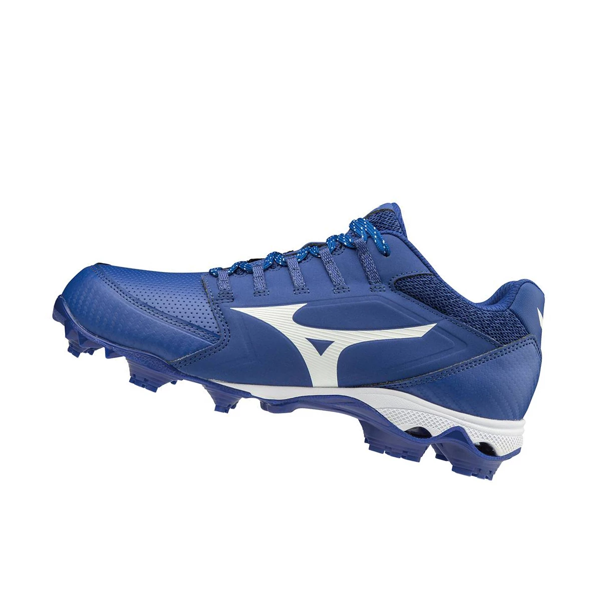 Zapatos de Softbol Mizuno 9-spike Advanced Finch Elite 4 Tpu Molded Mujer Royal/White | RHX612095