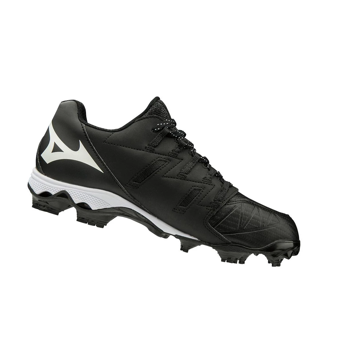 Zapatos de Softbol Mizuno 9-spike Advanced Finch Elite 4 Tpu Molded Mujer Black/White | STQ473165