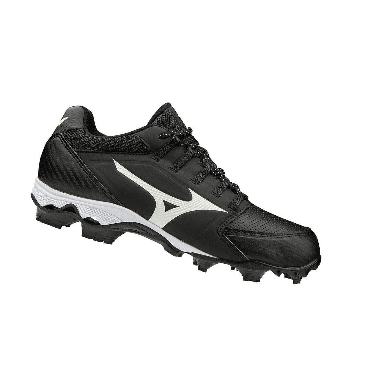 Zapatos de Softbol Mizuno 9-spike Advanced Finch Elite 4 Tpu Molded Mujer Black/White | STQ473165