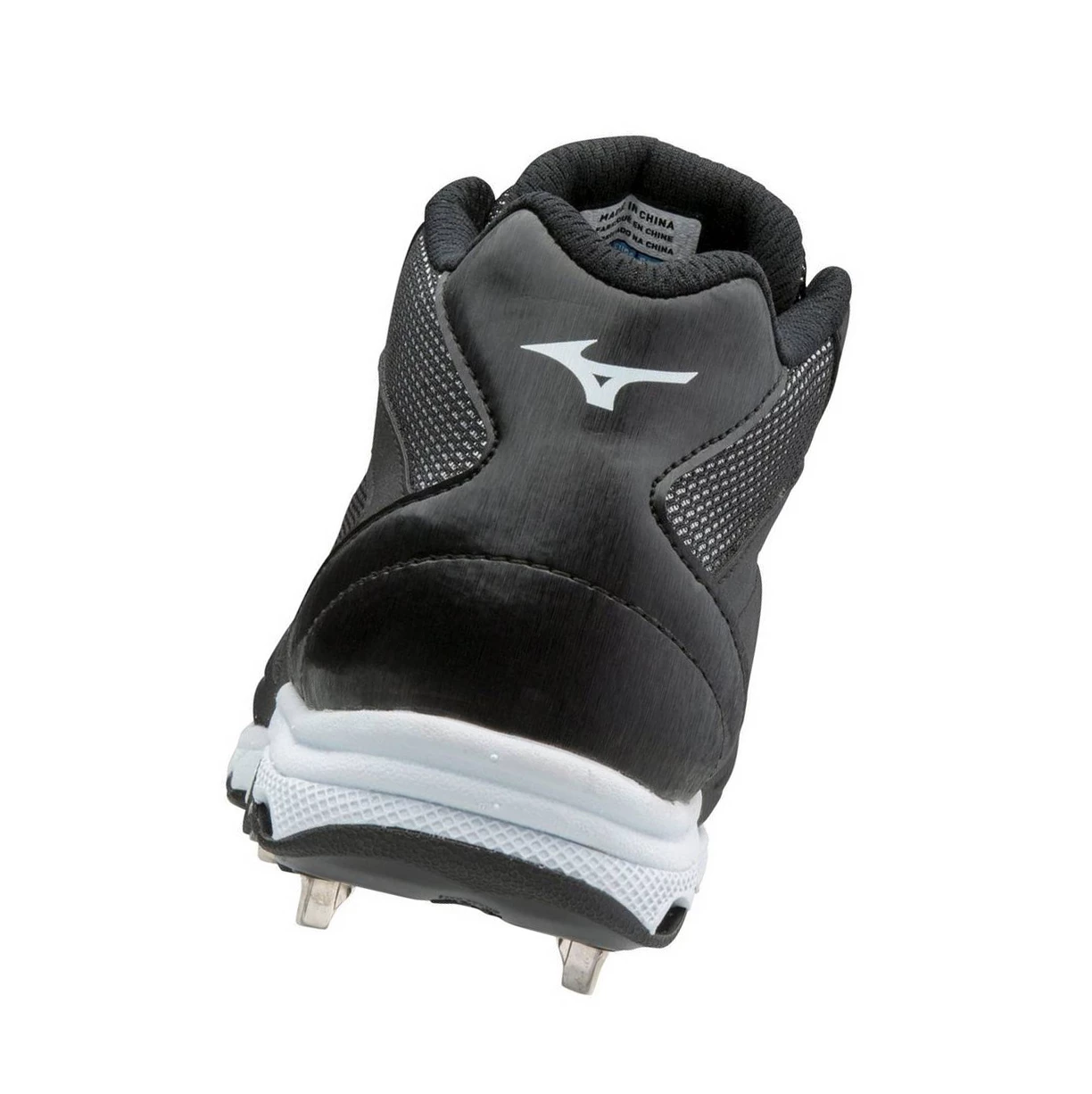 Zapatos de Softbol Mizuno 9-spike Advanced Sweep 4 Mid Metal Mujer Black/White | WFU180742