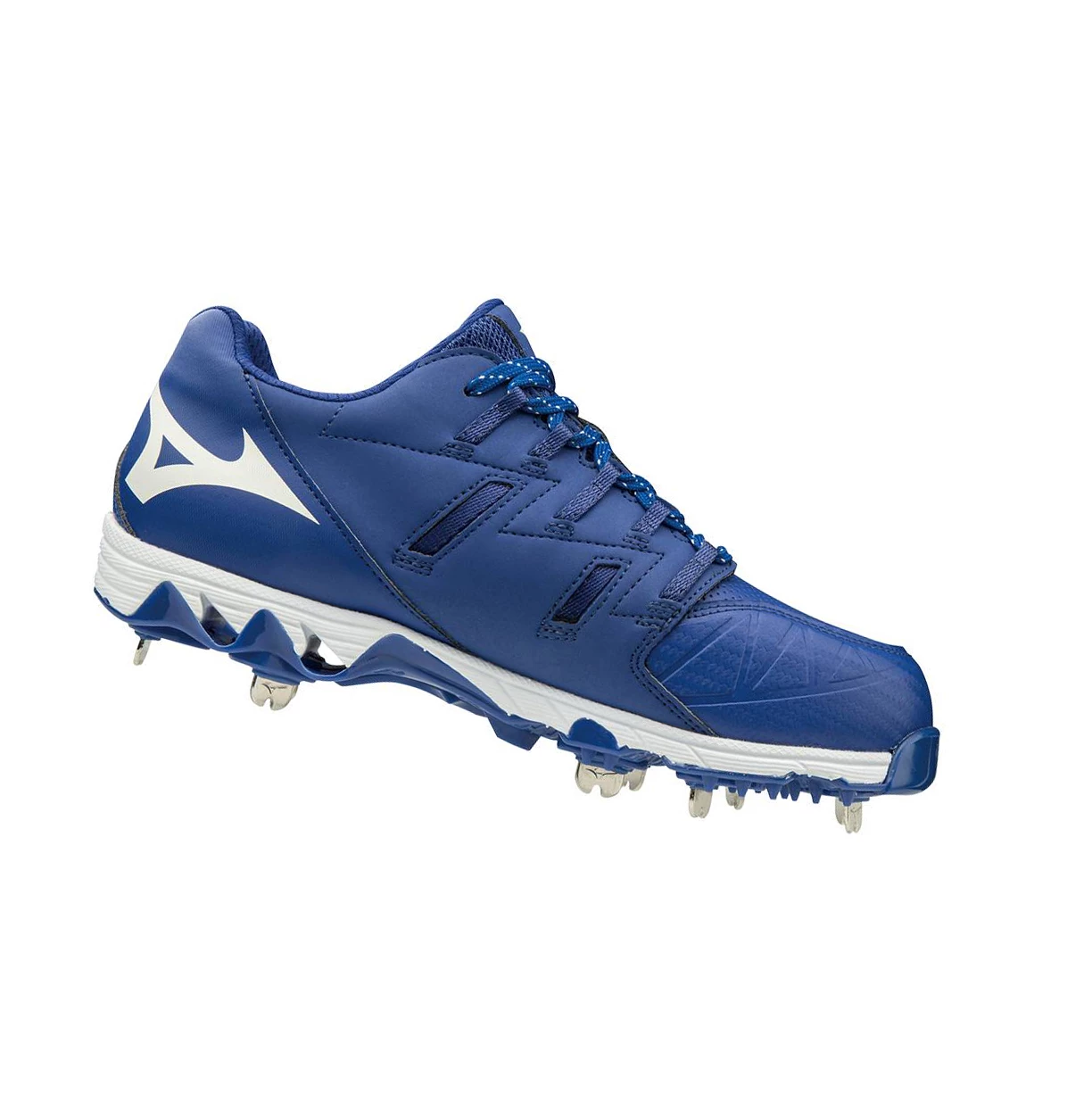 Zapatos de Softbol Mizuno 9-spike Swift 6 Low Metal Mujer Royal/White | FCE371829