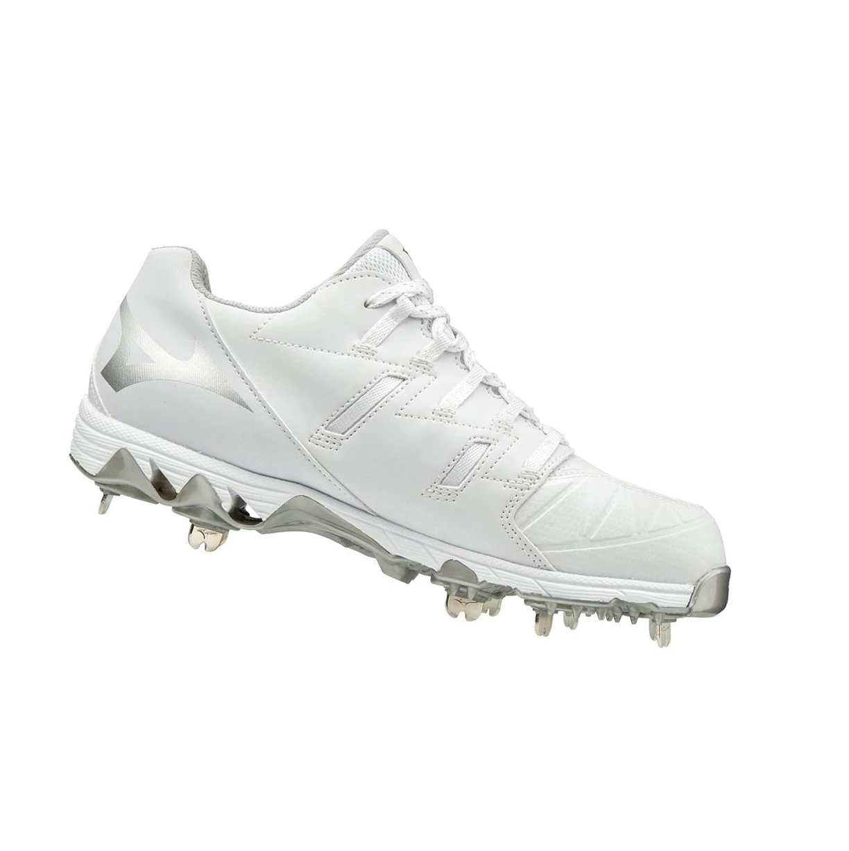 Zapatos de Softbol Mizuno 9-spike Swift 6 Low Metal Mujer Blancas | GHW127306