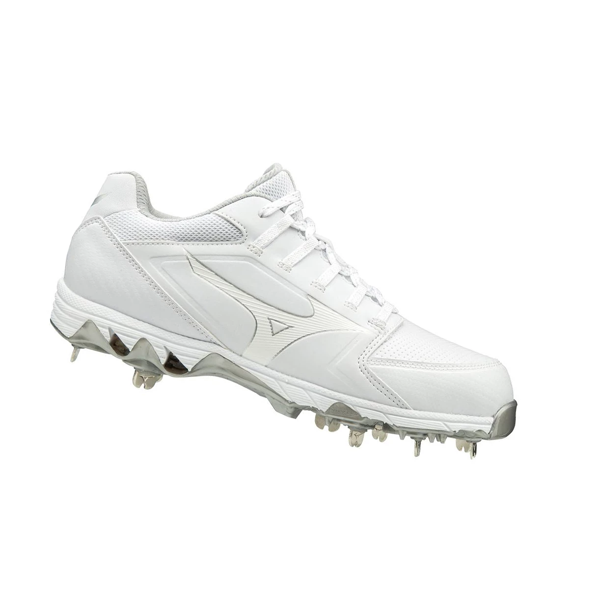 Zapatos de Softbol Mizuno 9-spike Swift 6 Low Metal Mujer Blancas | GHW127306