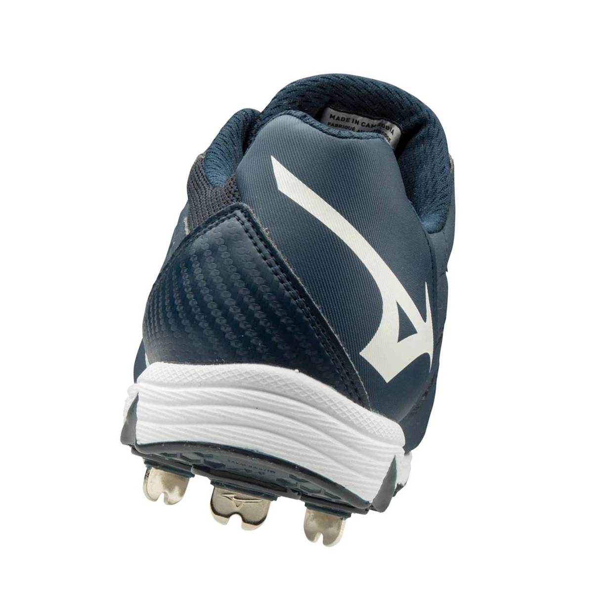 Zapatos de Softbol Mizuno 9-spike Swift 6 Low Metal Mujer Navy/White | MSJ614750