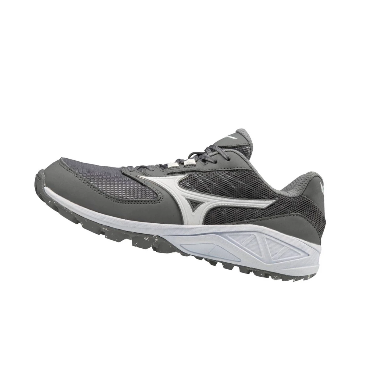 Zapatos de Softbol Mizuno Dominant All Surface Turf Mujer Grey/White | CNS480231