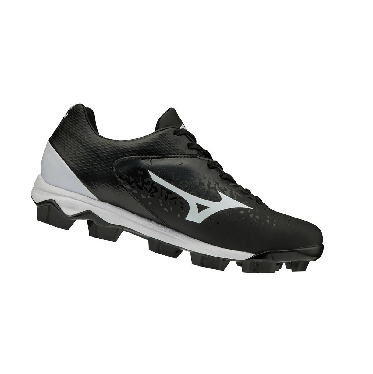 Zapatos de Softbol Mizuno Finch Select Nine Molded Mujer Black/White | EMX042836