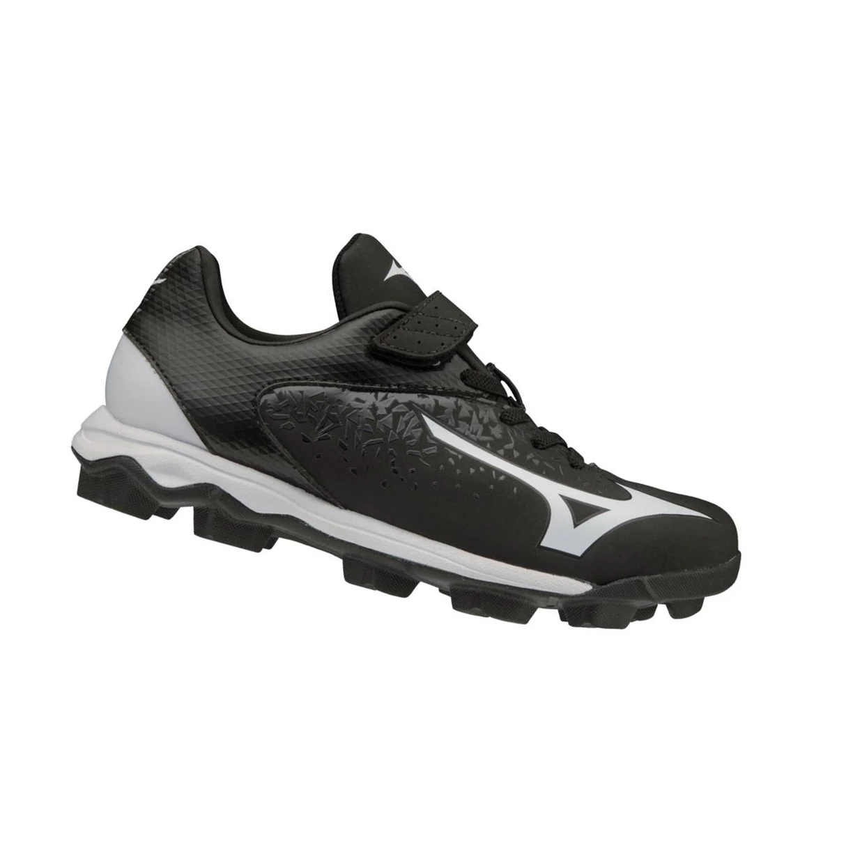 Zapatos de Softbol Mizuno Finch Select Nine Molded Mujer Black/White | TRC079413