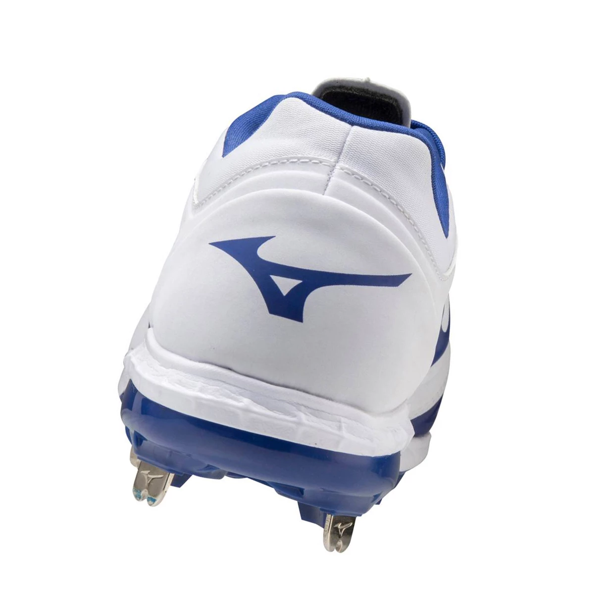 Zapatos de Softbol Mizuno Sweep 5 Low Metal Mujer White/Royal | MWP135908