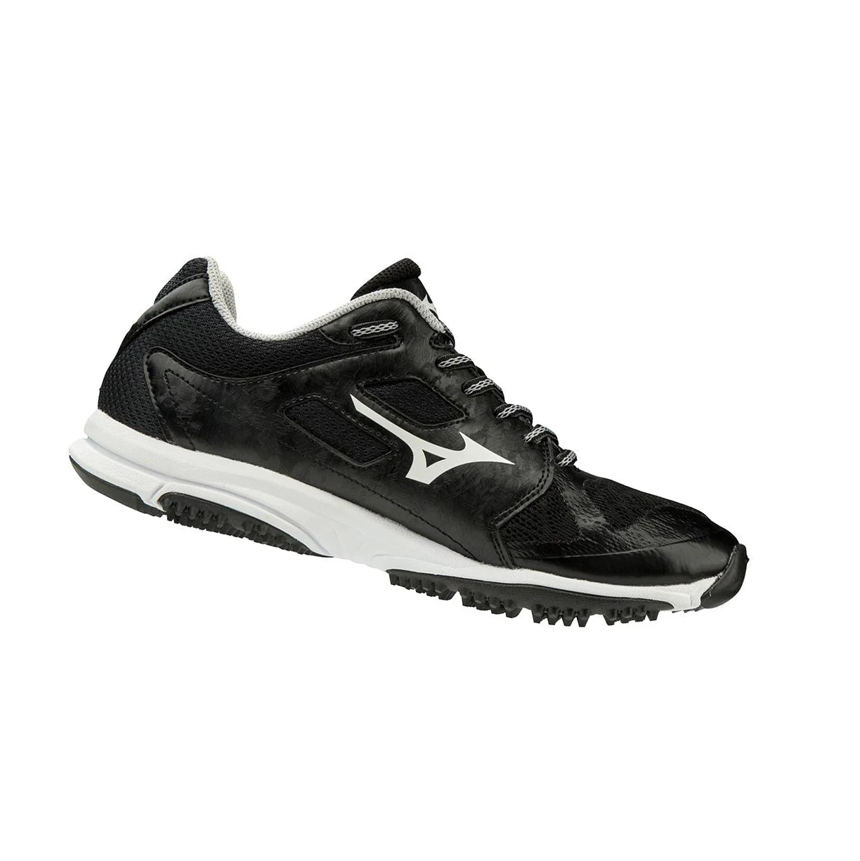 Zapatos de Softbol Mizuno Utility Mujer Black/White | VDK587243