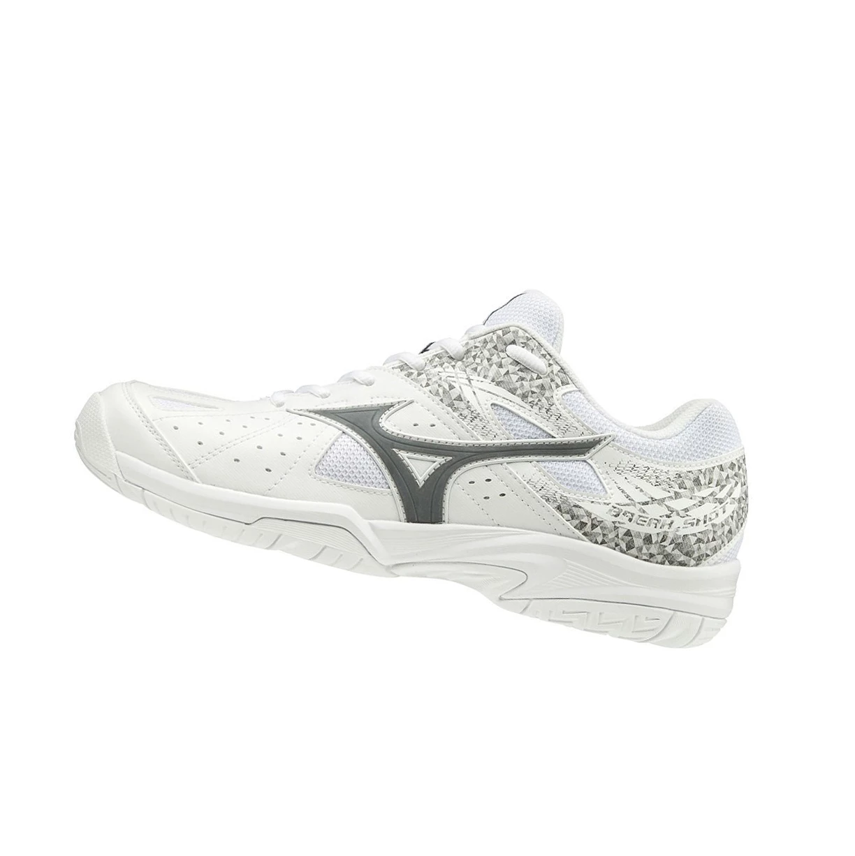 Zapatos de Tenis Mizuno Break Shot 2 Ac Mujer White/Black/White | BGU974683