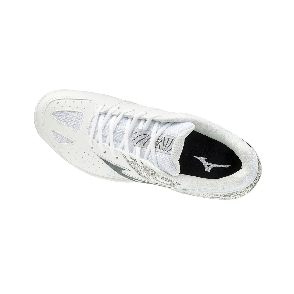 Zapatos de Tenis Mizuno Break Shot 2 Ac Hombre White/Black/White | MLS029435