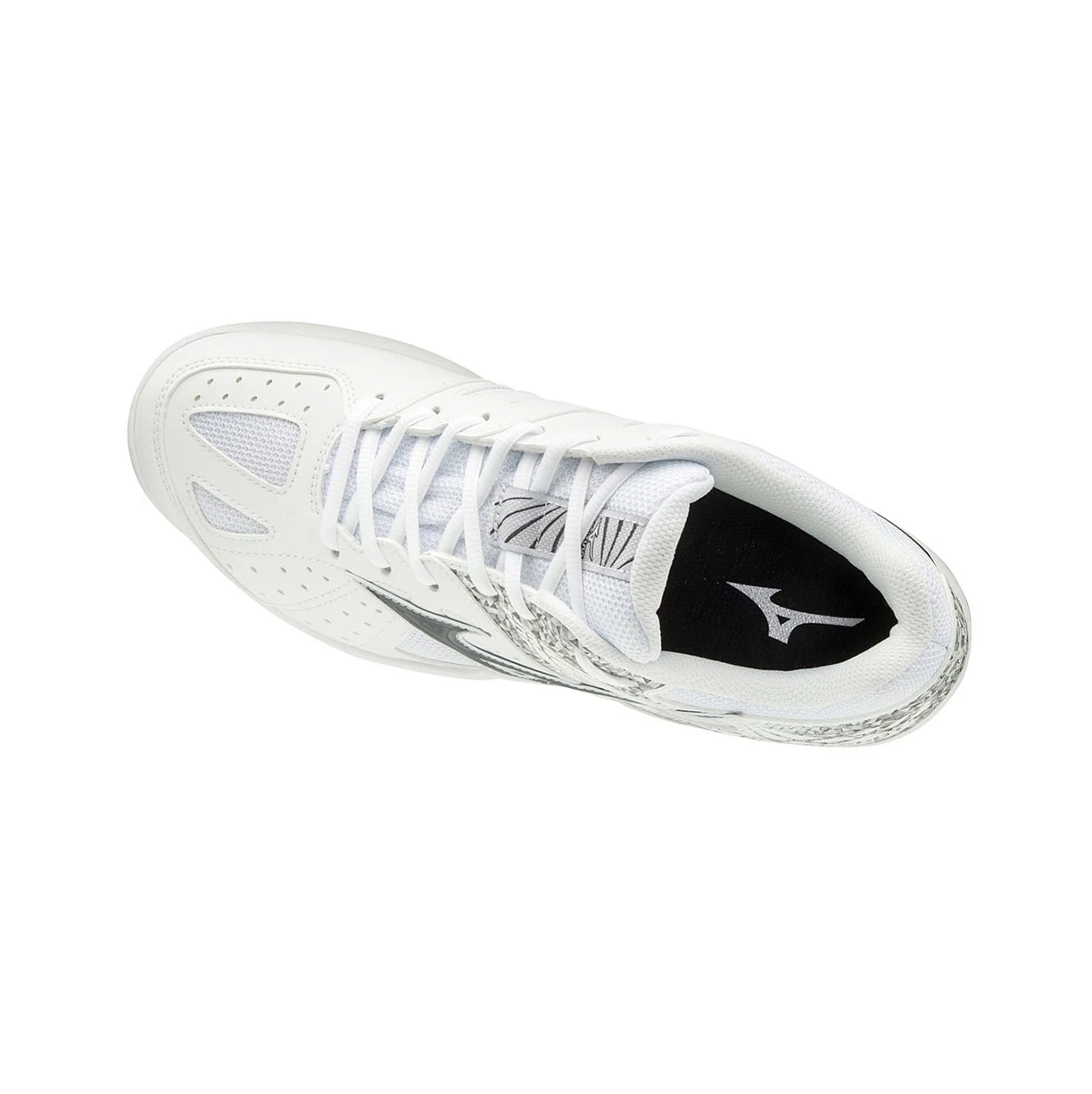 Zapatos de Tenis Mizuno Break Shot 2 Cc Mujer White/Black/White | EYN289307