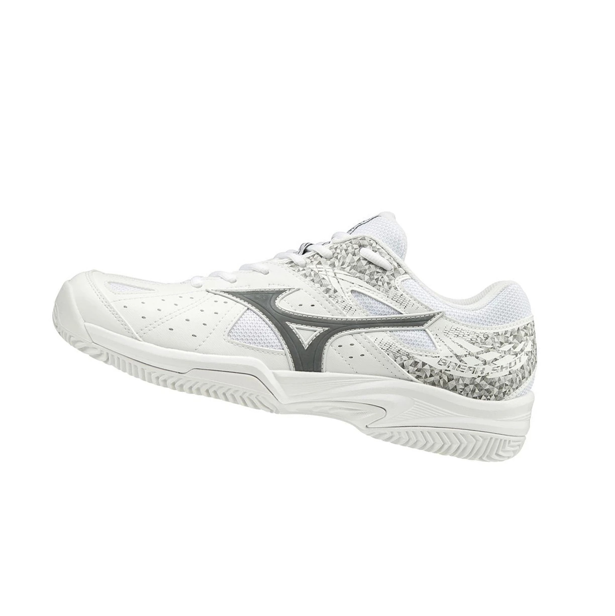 Zapatos de Tenis Mizuno Break Shot 2 Cc Mujer White/Black/White | EYN289307