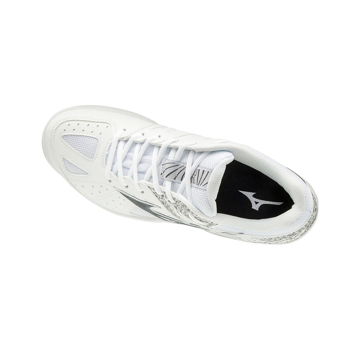 Zapatos de Tenis Mizuno Break Shot 2 Cc Hombre White/Black/White | NHO403219