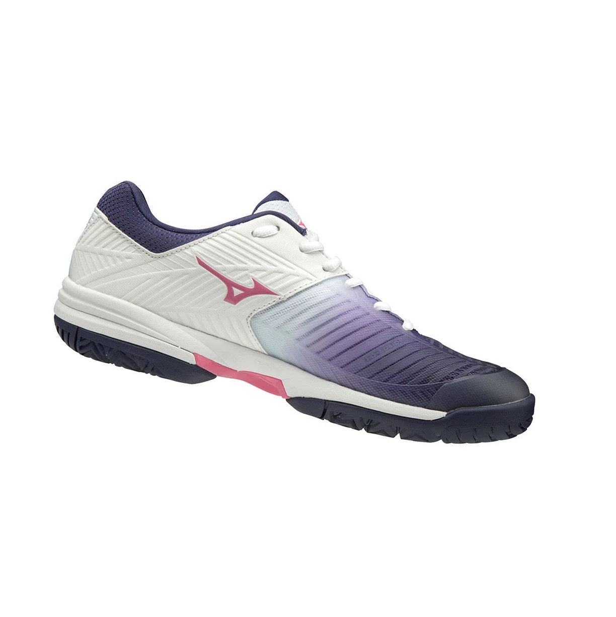 Zapatos de Tenis Mizuno Wave Exceed Tour 3 Ac Mujer White/Purple/Pink | EDA923584