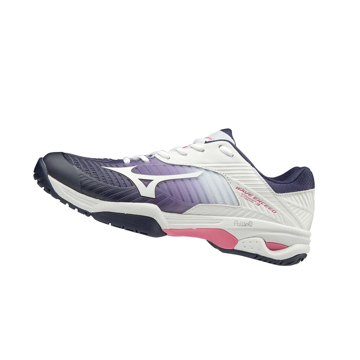 Zapatos de Tenis Mizuno Wave Exceed Tour 3 Ac Mujer White/Purple/Pink | EDA923584