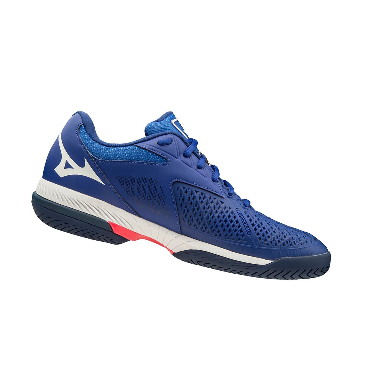 Zapatos de Tenis Mizuno Wave Exceed Tour 4 Ac Mujer Blue/White/Pink | FOB170386