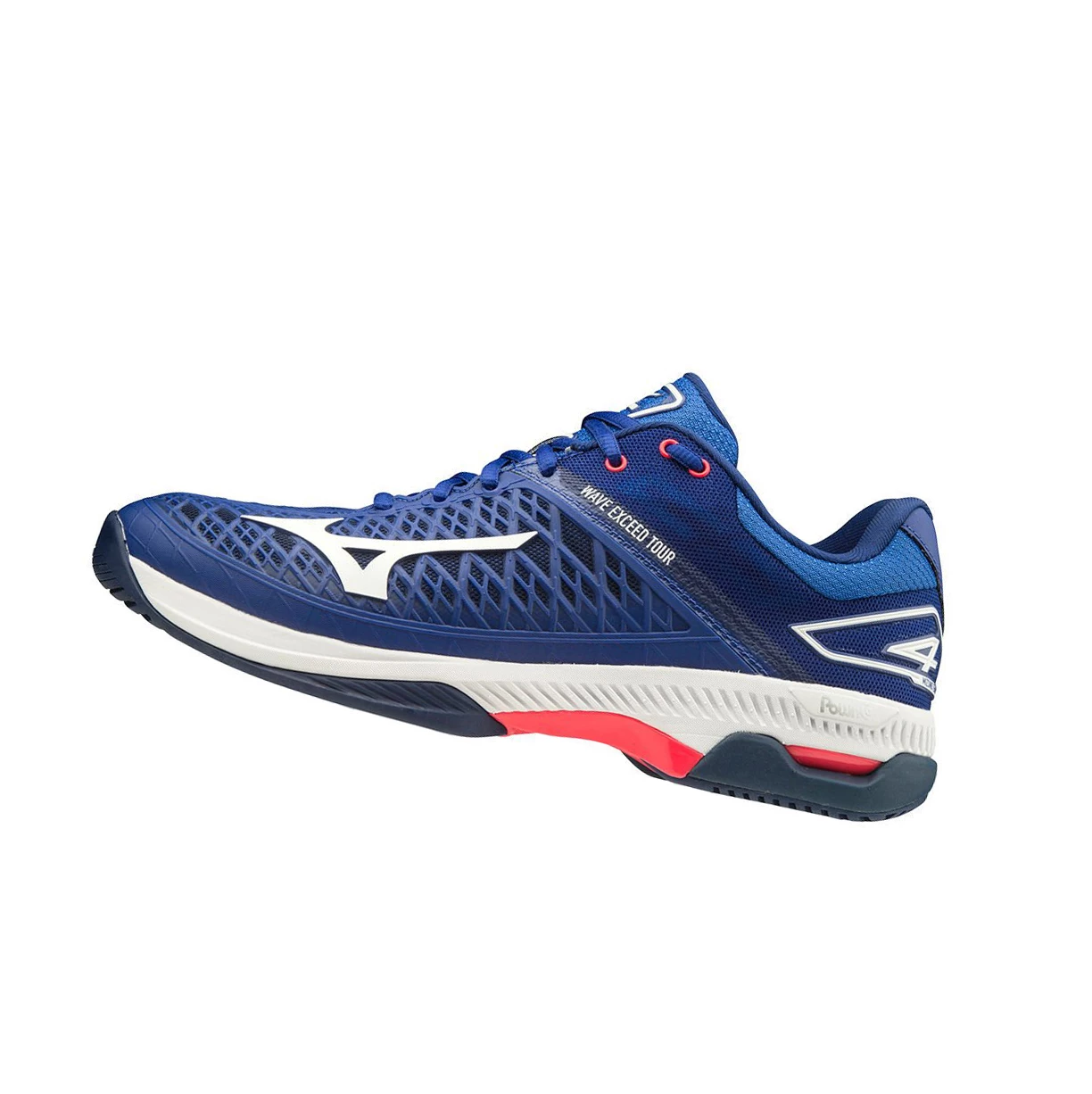 Zapatos de Tenis Mizuno Wave Exceed Tour 4 Ac Mujer Blue/White/Pink | FOB170386