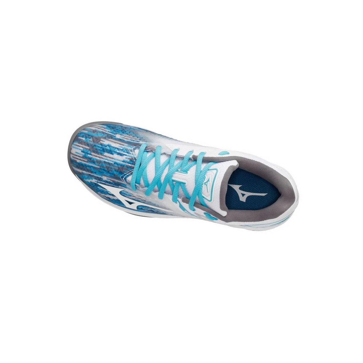 Zapatos de Tenis Mizuno Wave Exceed Tour 4 Ac Mujer Blue/White | MIC069524