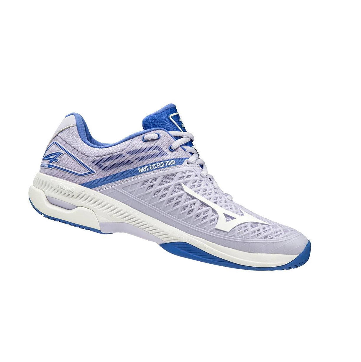 Zapatos de Tenis Mizuno Wave Exceed Tour 4 Ac Mujer Purple/White | QYJ530692