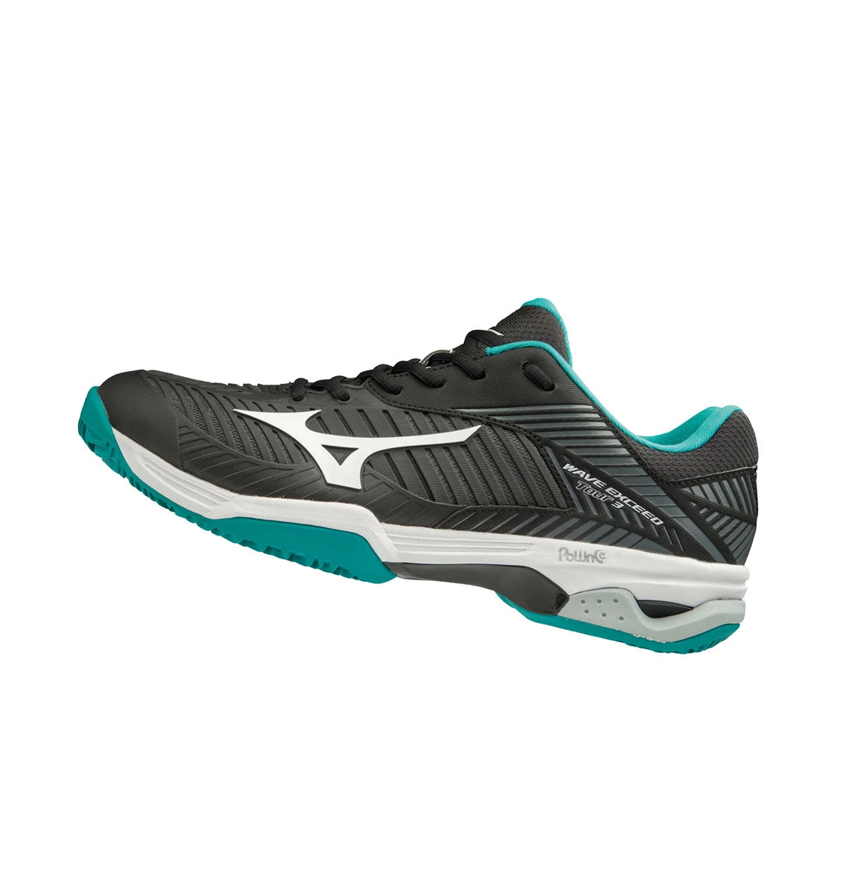 Zapatos de Tenis Mizuno Wave Exceed Tour 3cc Hombre Black/White/Blue | UYH764913