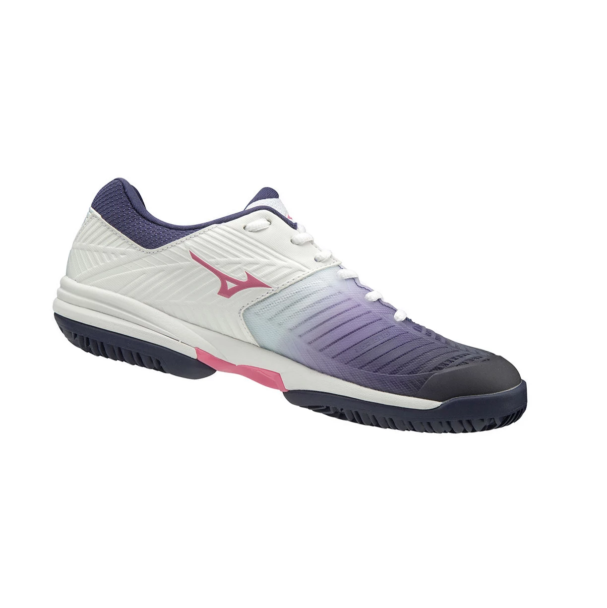 Zapatos de Tenis Mizuno Wave Exceed Tour 3cc Mujer White/Purple/Pink | VCO689024