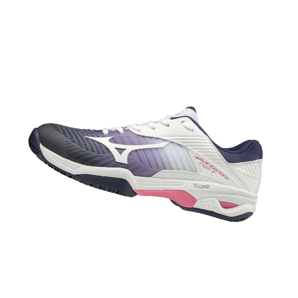 Zapatos de Tenis Mizuno Wave Exceed Tour 3cc Mujer White/Purple/Pink | VCO689024