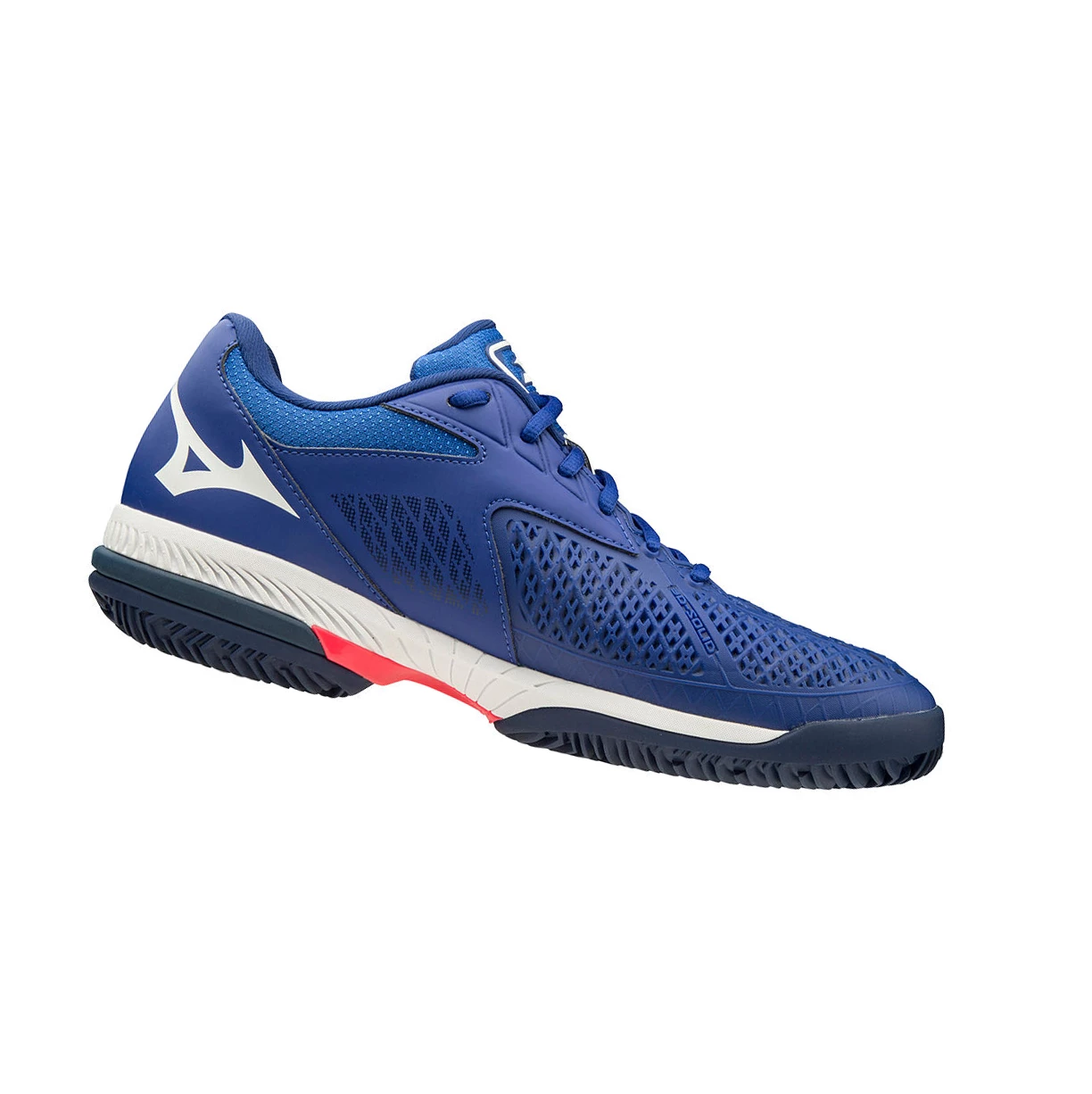 Zapatos de Tenis Mizuno Wave Exceed Tour 4 Cc Hombre Blue/White/Pink | YUB523698