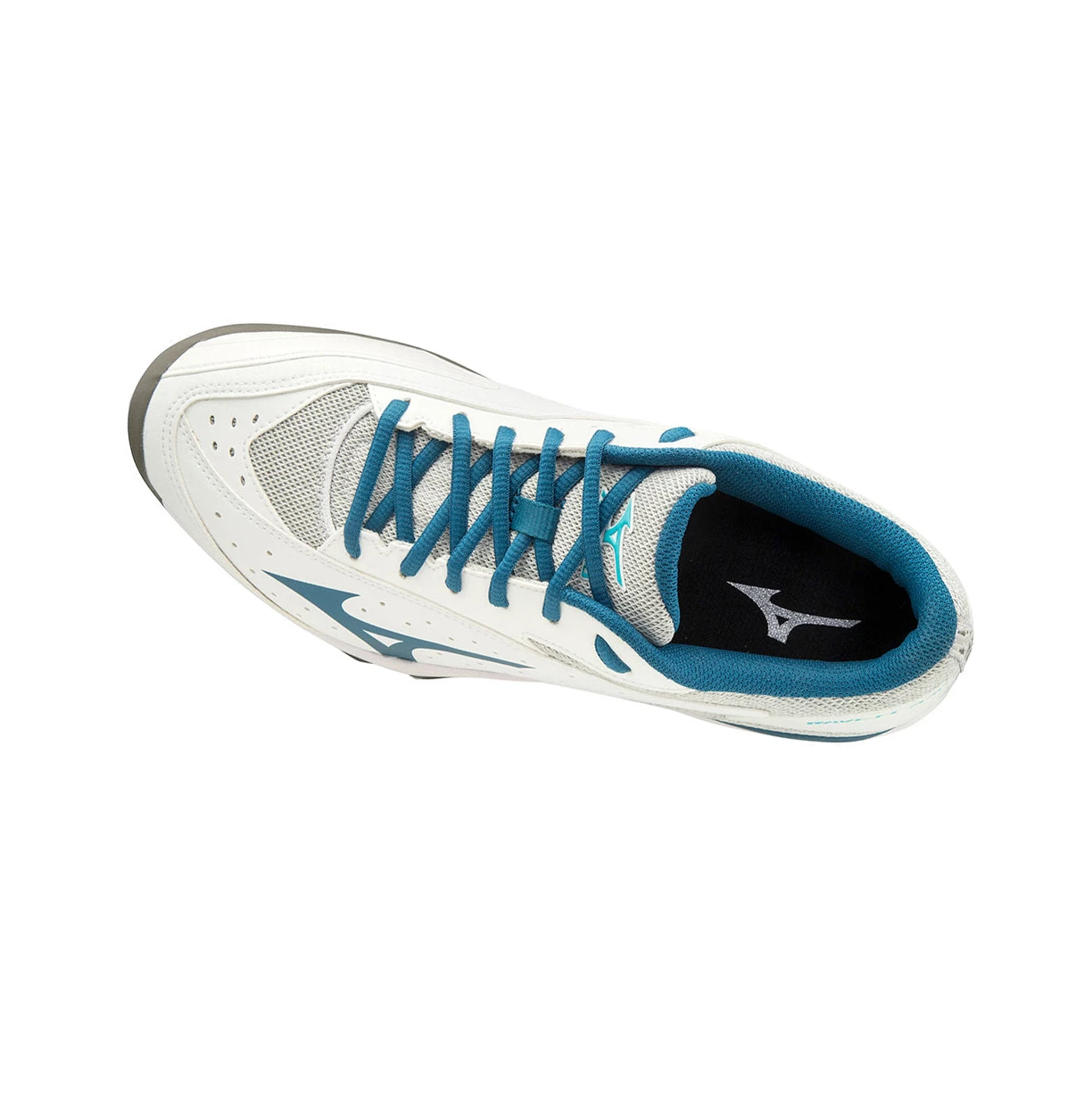 Zapatos de Tenis Mizuno Wave Flash Cc Hombre White/Blue | ETO035872