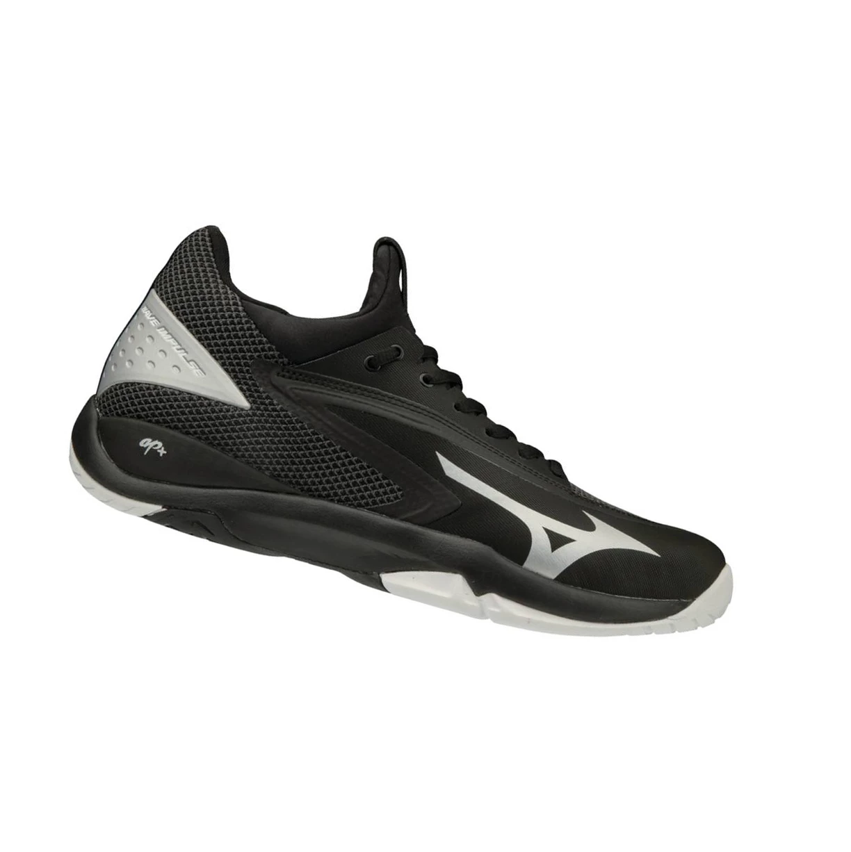 Zapatos de Tenis Mizuno Wave Impulse Hombre Black/Silver | DZV401632