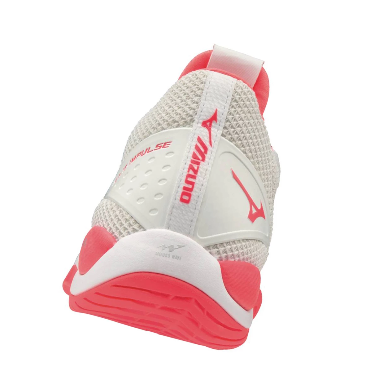 Zapatos de Tenis Mizuno Wave Impulse Mujer White/Coral | TRH917620