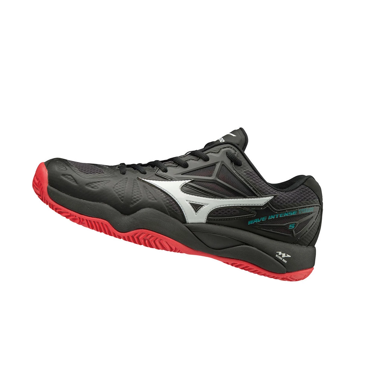 Zapatos de Tenis Mizuno Wave Intense Tour 5 Cc Hombre Black/White/Pink | HGU295107