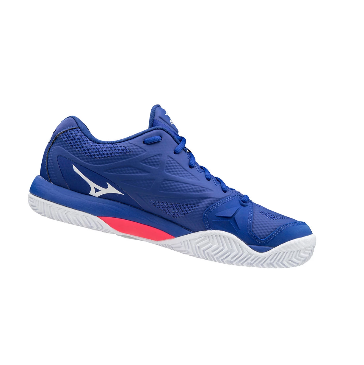 Zapatos de Tenis Mizuno Wave Intense Tour 5 Cc Hombre Blue/White/Pink | QKZ419283