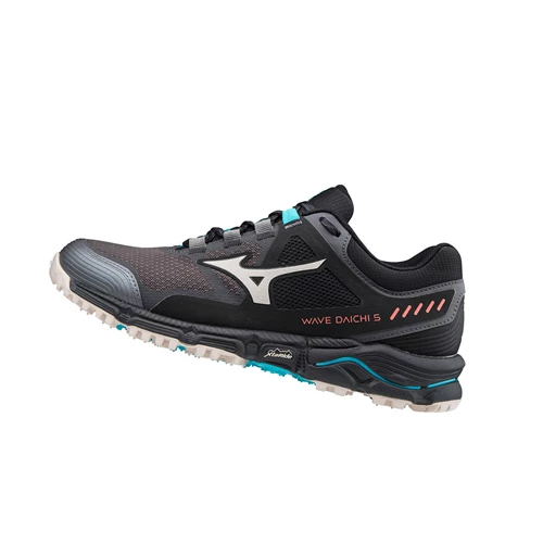 Zapatillas De Trail Running Mizuno Wave Daichi 5 Mujer Black/Grey/Blue | POT510687