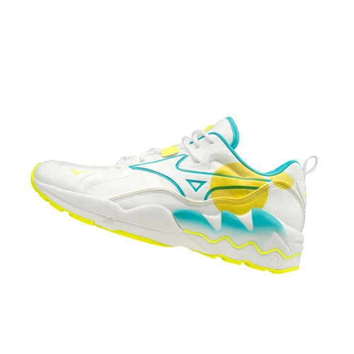 Zapatillas Mizuno Wave Rider 1 Shape Of Time Hombre White/Yellow | DHU347016