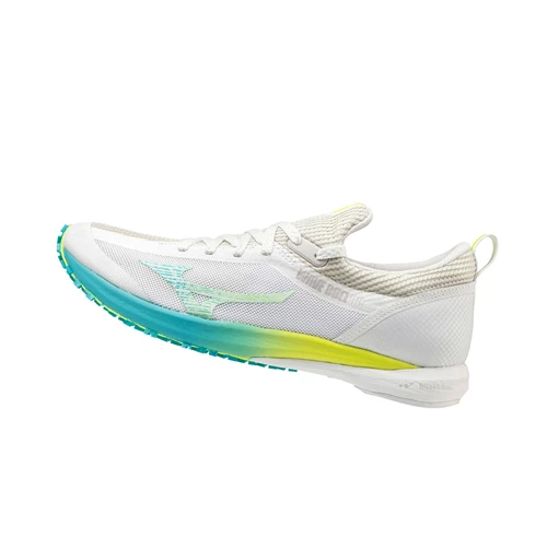 Zapatillas Running Mizuno Wave Duel 2 Mujer White/Yellow/Blue | SUK745031