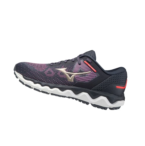 Zapatillas Running Mizuno Wave Horizon 5 Mujer Navy/Purple/Gold | BIM825469