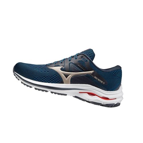 Zapatillas Running Mizuno Wave Inspire 17 2e (Anchos) Hombre Azul Marino | JFR521863