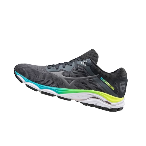 Zapatillas Running Mizuno Wave Inspire 16 Mujer Grey/Black/Blue | VFJ149876